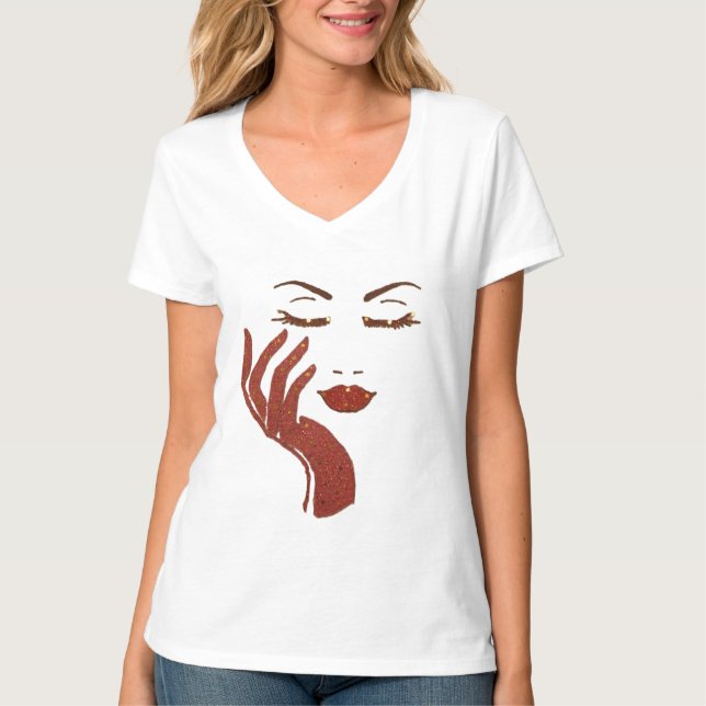 HÅLL DET SÖTT SERIEN -RÖD T SHIRT (Framsida)