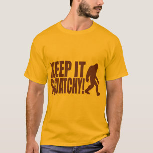HÅLL DET SQUATCHY! FINNA BIGFOOT - KLASSIKER BOBO T-SHIRT