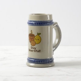 Håll dig borta - Cute Coffee, Lemon & Cookie Sejdel
