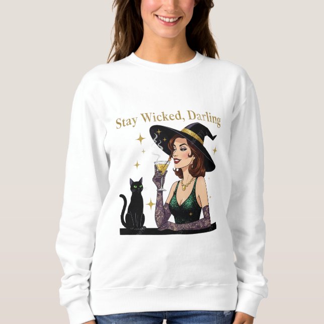 "Håll dig borta, Darling" Påstående T Shirt (Framsida)