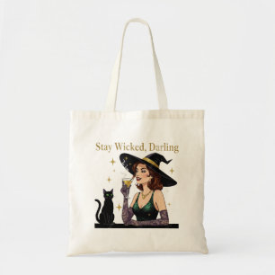 "Håll dig borta, Darling" Tote Bag Tygkasse