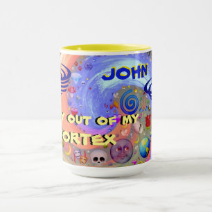 Håll dig borta från min Vortex Personlig mugg