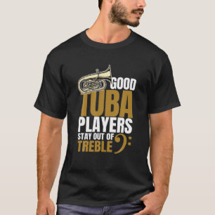 Håll dig borta från Treble Branschinstrument f T Shirt