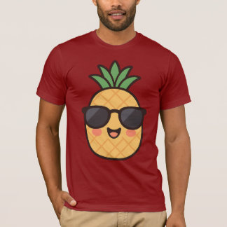 Håll dig cool – Kawaii Ananas Sommar Design T Shirt