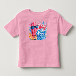 Håll dig cool Popsicle Baby Toddler T-Shirt