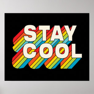 Håll dig cool poster