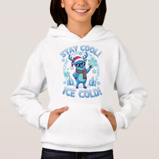 Håll dig cool Ren Design T Shirt (Framsida)