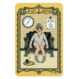 Håll dig fast_C_4x6 kylskåpsmagnet Magnet