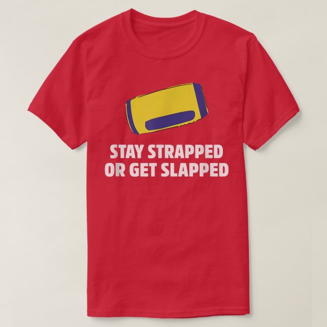 Håll dig fast eller få slappat designverktyg t shirt (Design framsida)