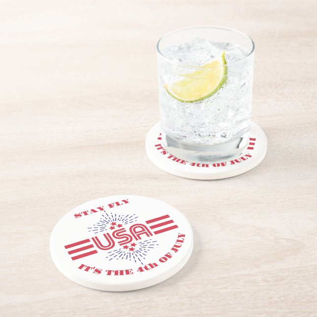 Håll dig fly förbaskat det är den 4:e juli underlägg (Sidan)