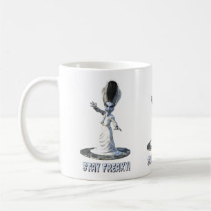 Håll dig freaky! Brud Frankensteins Kaffemugg