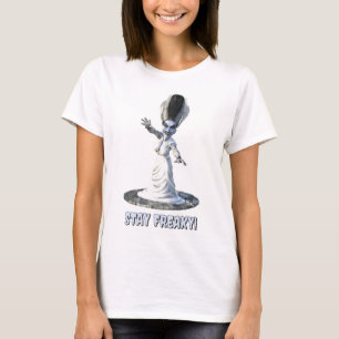 Håll dig freaky! Bruden Frankenstein T Shirt