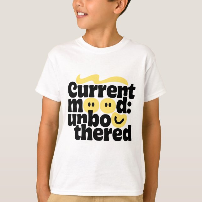 Håll dig fri från problem t shirt (Framsida)