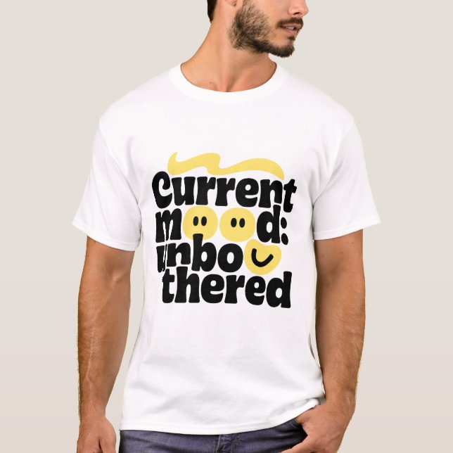 Håll dig fri från problem t shirt (Framsida)