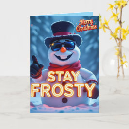 Håll dig frostig denna julssäsong kort