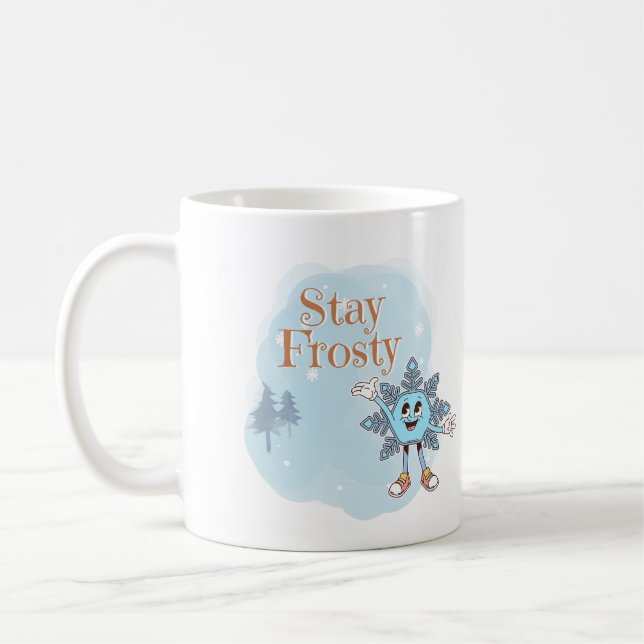 Håll dig frostig kaffemugg (Vänster)