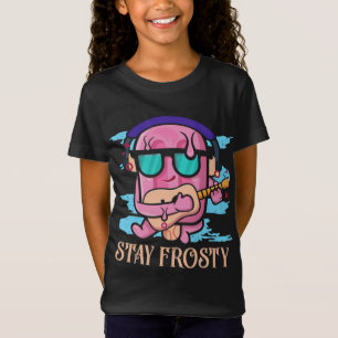 Håll dig frostigt, ät populär sötdysterpostercirke t shirt