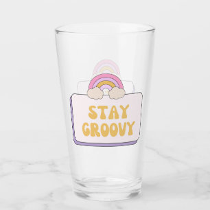 Håll dig groovy glaskopp