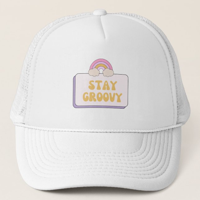 Håll dig groovy keps (Framsida)
