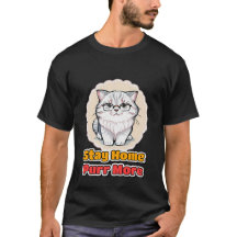 Håll dig hemma Kattmamma Roligt present till kattä