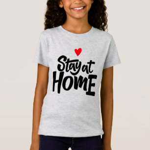 Håll dig hemma t shirt