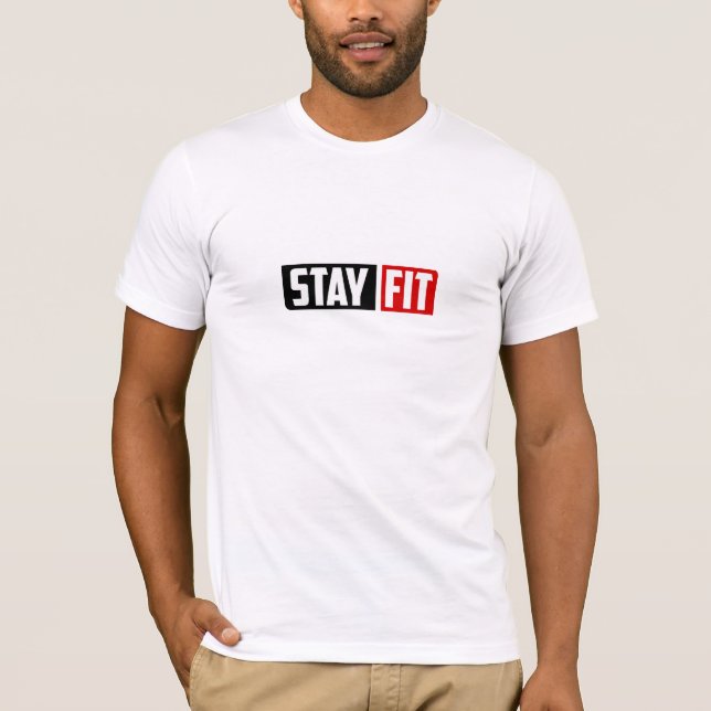 Håll dig i form - Gym T-Shirt (Framsida)