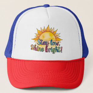 'Håll dig i lågShine Bright' GB2-by Maaya_Prints- Keps