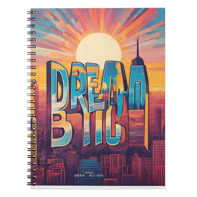 Håll dig inspirerad - Motivering och uppmjukande d Anteckningsbok (Framsidan)