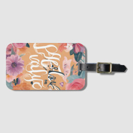 Håll dig inspirerad - Motivering och uppmjukande d Bagagebricka