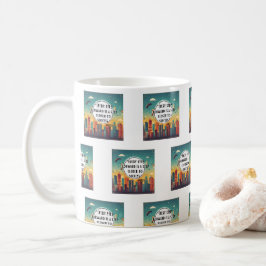 Håll dig inspirerad - Motivering och uppmjukande d Kaffemugg