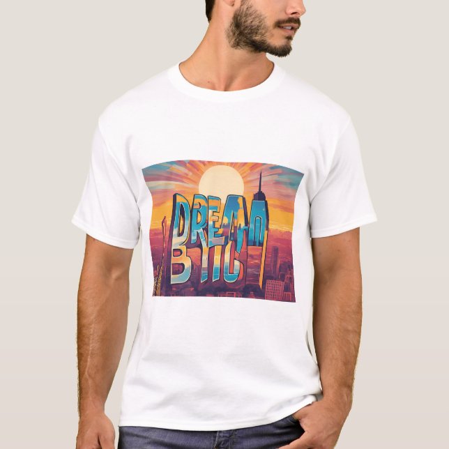 Håll dig inspirerad - Motivering och uppmjukande d T Shirt (Framsida)