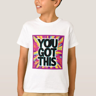 Håll dig inspirerad - Motivering och uppmjukande d T Shirt