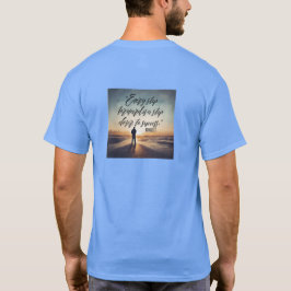 Håll dig inspirerad - Motivering och uppmjukande d T Shirt