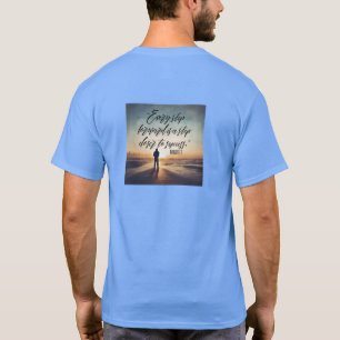 Håll dig inspirerad - Motivering och uppmjukande d T Shirt