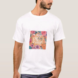 Håll dig inspirerad - Motivering och uppmjukande d T Shirt
