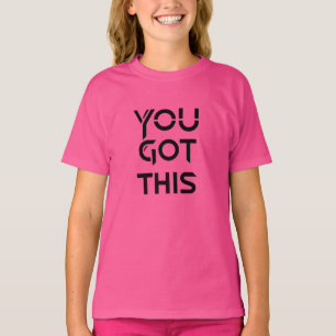 Håll dig inspirerad - Motivering och uppmjukande d T Shirt