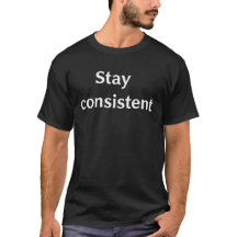 Håll dig konsekvent Motiverande Citat Minimalistis