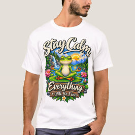 Håll dig lugn, allt kommer att ordna sig t shirt