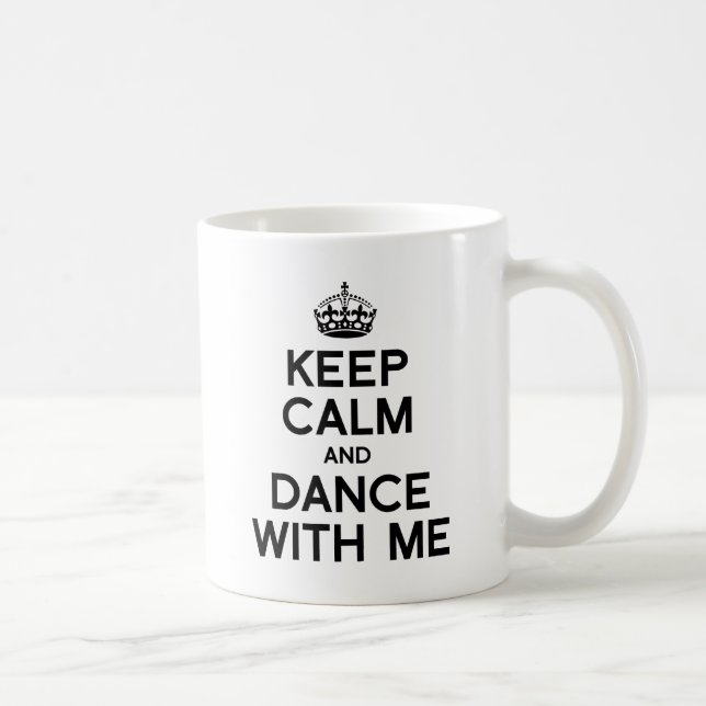 HÅLL DIG LUGN OCH DANSAR MED MIG.png Kaffemugg (Höger)