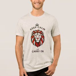 HÅLL DIG LUGN OCH FORTSÄTT D02 T SHIRT
