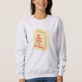 Håll dig lugn och gå och handla (bag1) t shirt