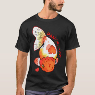 Håll dig lugn och gå på fiske t shirt