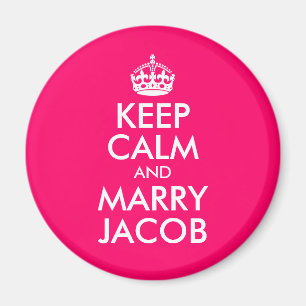 Håll dig lugn och gift dig med Jacob Magnet