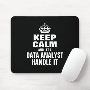 Håll dig lugn och låt en dataanalytiker hantera de musmatta
