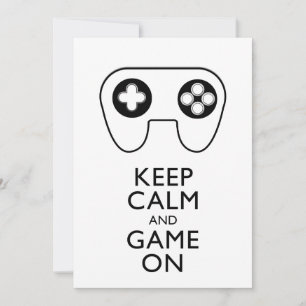 HÅLL DIG LUGN OCH SPELA PÅ - Game pad