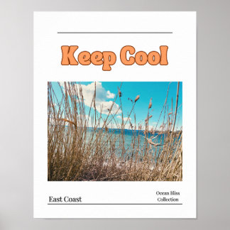 Håll dig lugn poster