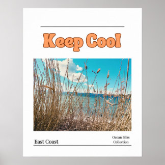 Håll dig lugn poster