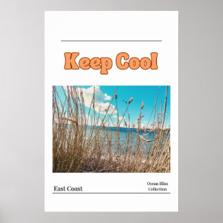 Håll dig lugn poster