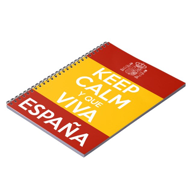 Håll dig lugn y que viva España Anteckningsbok (Vänstra Sidan)