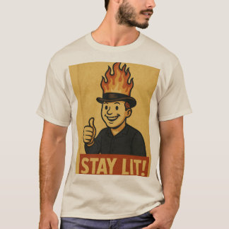 Håll dig lysande t shirt